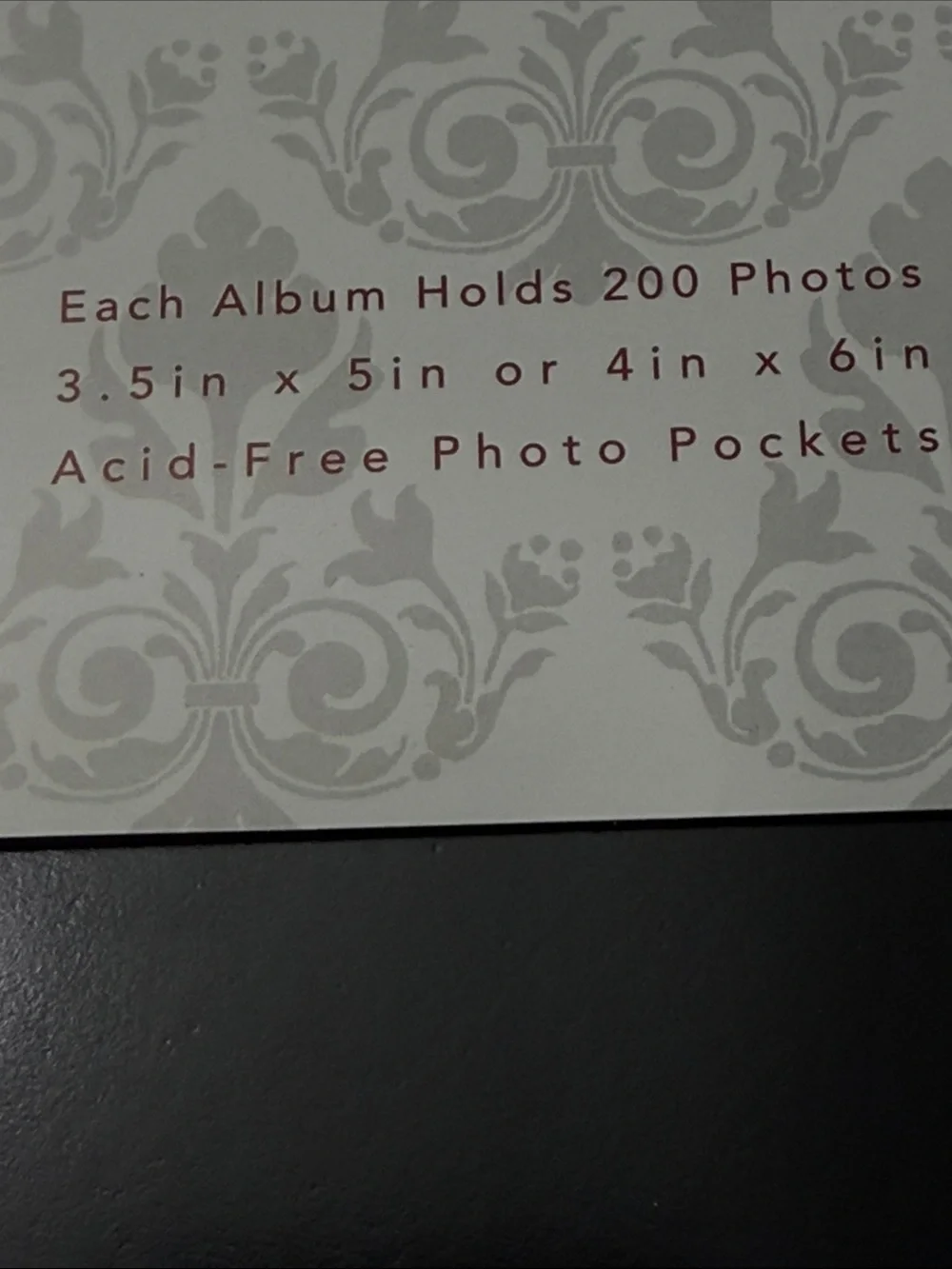 Target red and gold Decorative photo album.